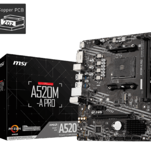 Board A520M-A PRO AMD AM4 DDR4