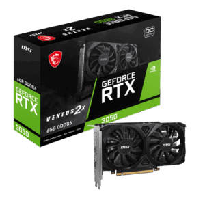 Tarjeta Grafica GeForce RTX™ 3050 VENTUS 2X 6G OC MSI