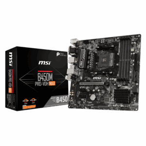 Board MSI B450M PRO-VDH Max AMD B450 Zócalo AM4 micro ATX