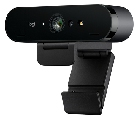 LOGITECH 960-001105 VC WEBCAM BRIO USB para videoconferencias, grabación de videos y transmisión