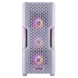 Chasis Gamer XPG STARKER AIR BLANCO + 1 Fan ARGB + 1 Fan No ARGB