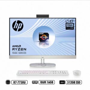 COMPUTADOR HP AIO 27-CR0011LA | FHD IPS | AMD RYZEN 7-7730U | 16GB RAM | SSD 512GB | 27" FULL HD