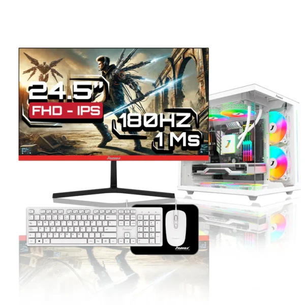PC + MONITOR 24.5" JANUS GAMER AMD RYZEN 5 8500G / SSD 1TB / DDR5 16GB