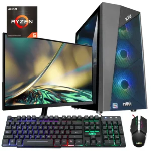 PC GAMER CON PROCESADOR AMD Ryzen 5 8500G, 16GB DDR5 y SSD de 1TR MONITRO ACER DE 24"