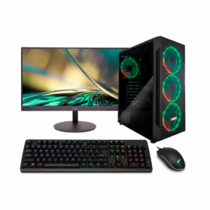 PC + MONITOR 24" POWER GROUP R57162SKD GAMER RYZEN 7 5700G/SSD 512GB/DDR416GB