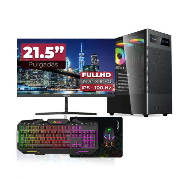 PC + MONITOR 22" JANUS GAMER RYZEN 5 5600GT/SSD 512GB/DDR4 16GB