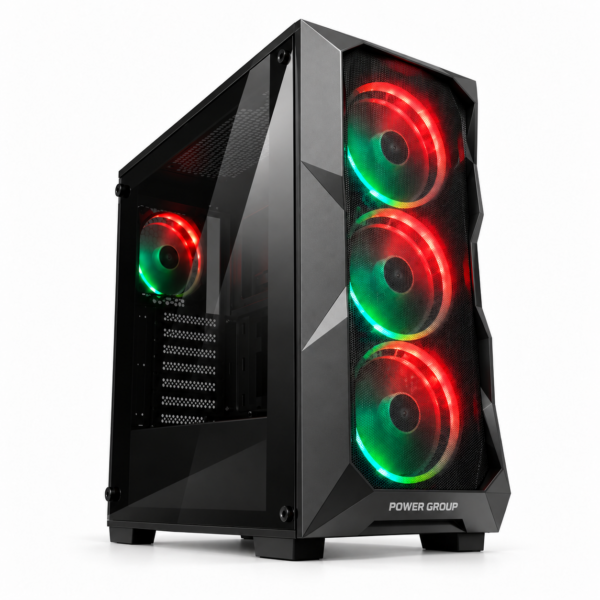 TORRE GAMER POWER GROUP R57162SKRL | AMD RYZEN 7 5700G | 16GB DDR4 | SSD M.2 512GB
