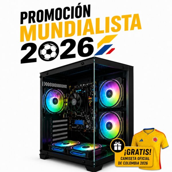 TORRE GAMER / RYZEN 5 9600X / BOARD A620M DOBLE SLOT / RAM  16 GB DDR5 / 512 GB NVMe