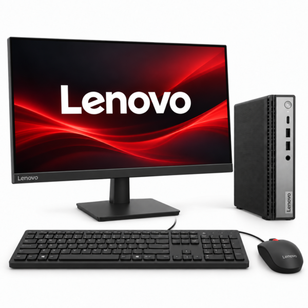 PC CORPORATIVO LENOVO THINKCENTRE NEO 50Q GEN 5 INTEL CORE i5 210H | 16GB DDR5 | 512GB SSD + MONITOR 23.8”